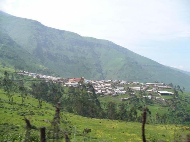 Caminata de Santiago de Tuna a San Bartolomé