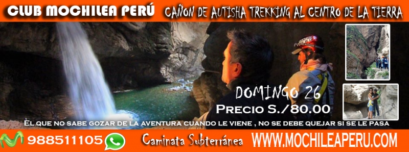 Cañon de Autisha Trekking Hacia el Centro de la Tierra