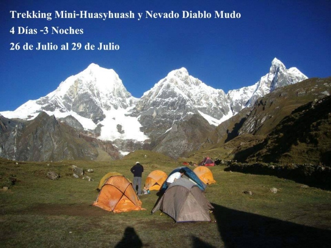 Huayhuash Mini Trek 4 Dias