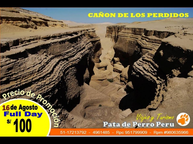 CAÑÓN DE LOS PERDIDOS ICA