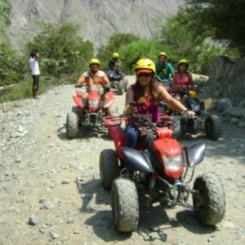 Cuatrimoto en Lunahuaná