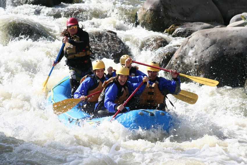 Rafting en el Rio Chilli