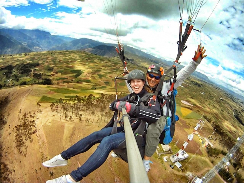 Parapente en Chinchero - Cusco