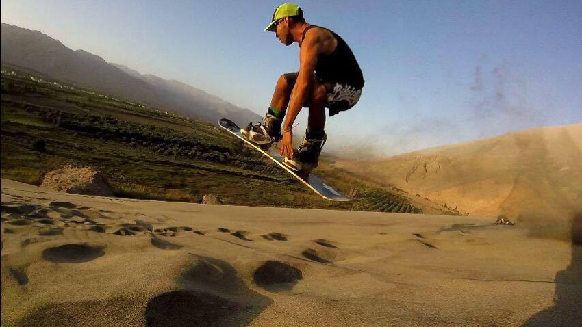 Sandboard en dunas Toro Mata