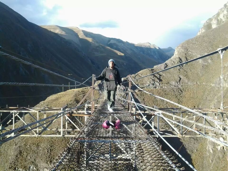 puente colgante 1 kilometro de altura - Imagen 3