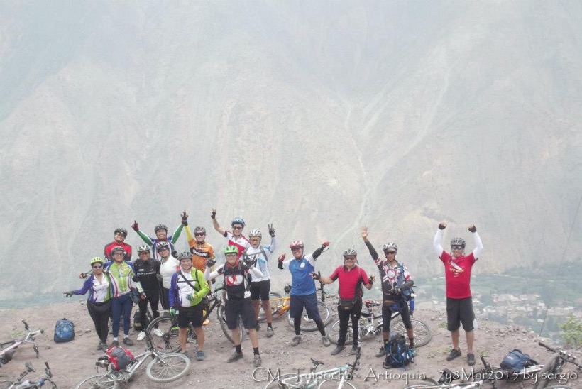 Ruta a cocachacra Santiago de tuna  tupicocha