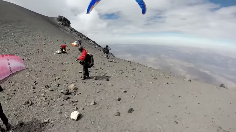 Vuelo desde el Misti