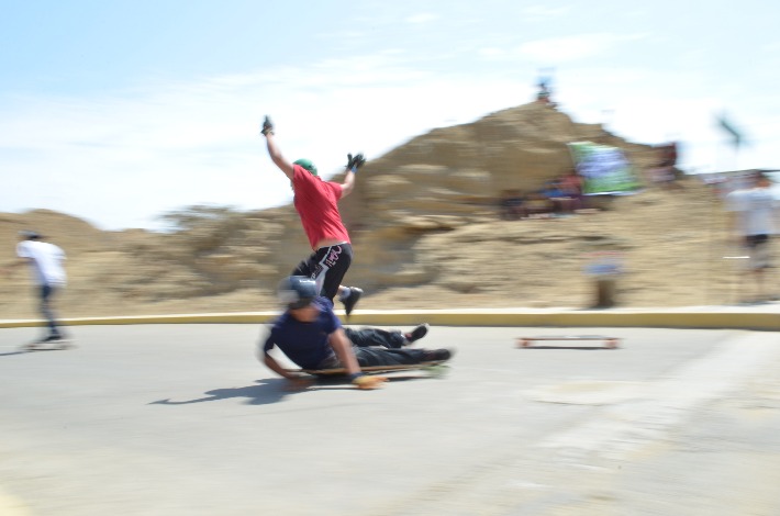 downhill longboarding