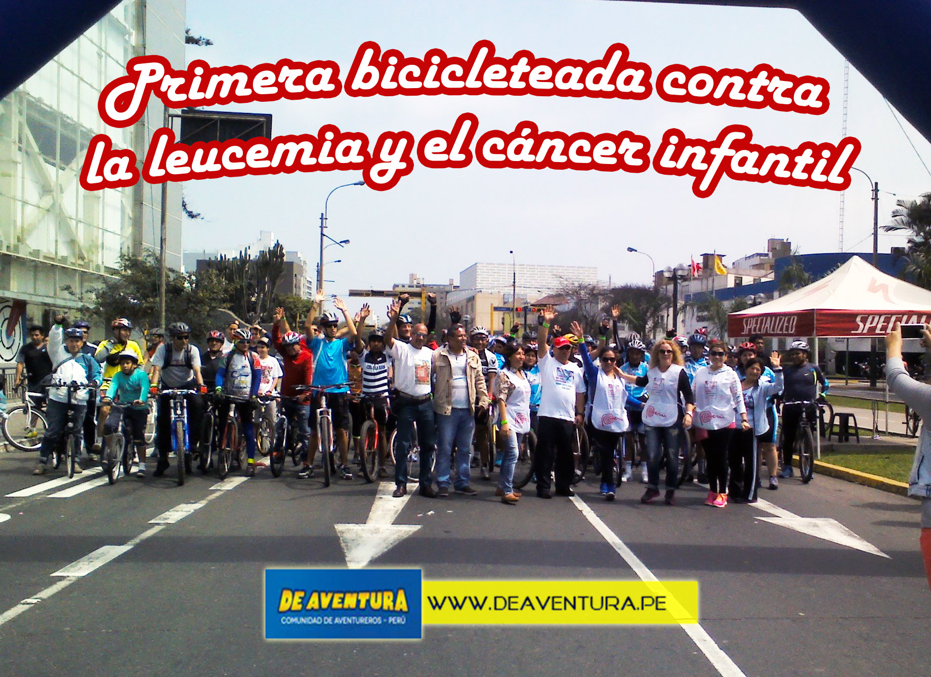 Pedaleando por los niños