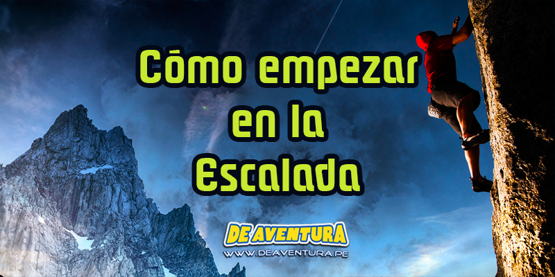 Cómo empezar en la escalada.