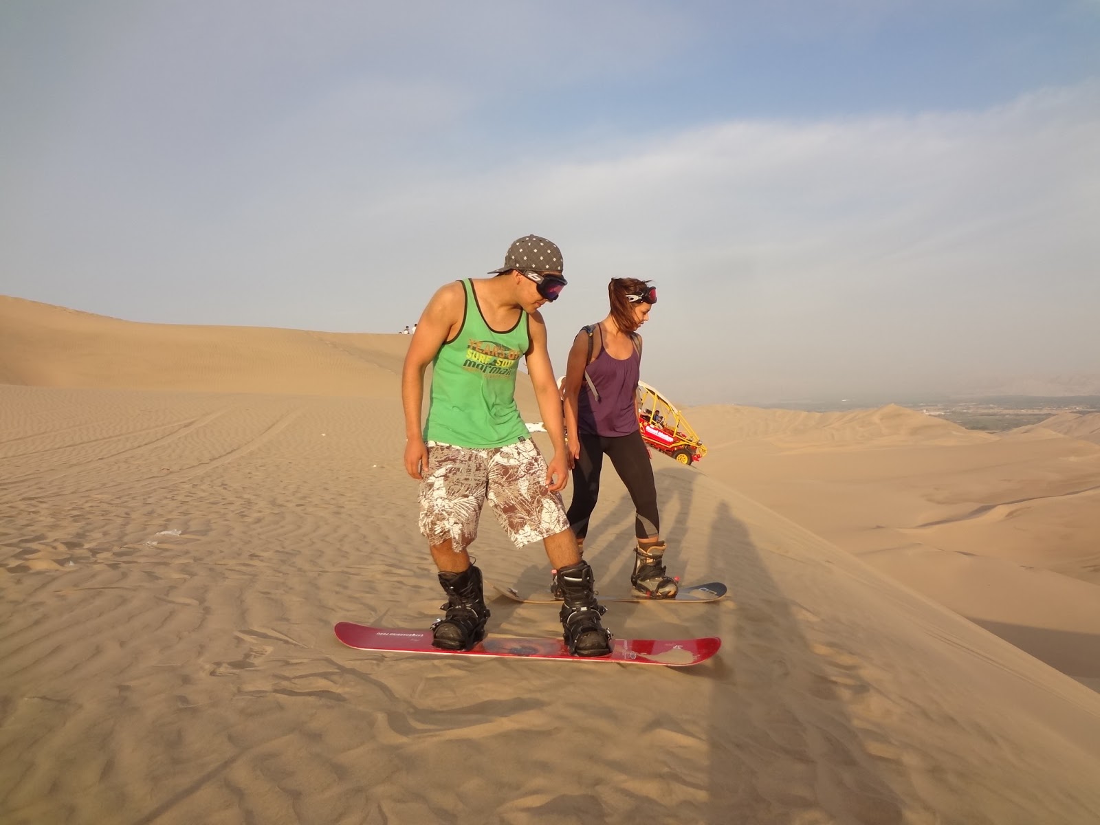 Conoce las dunas del Sur del Perú ideales para practicar sandboard
