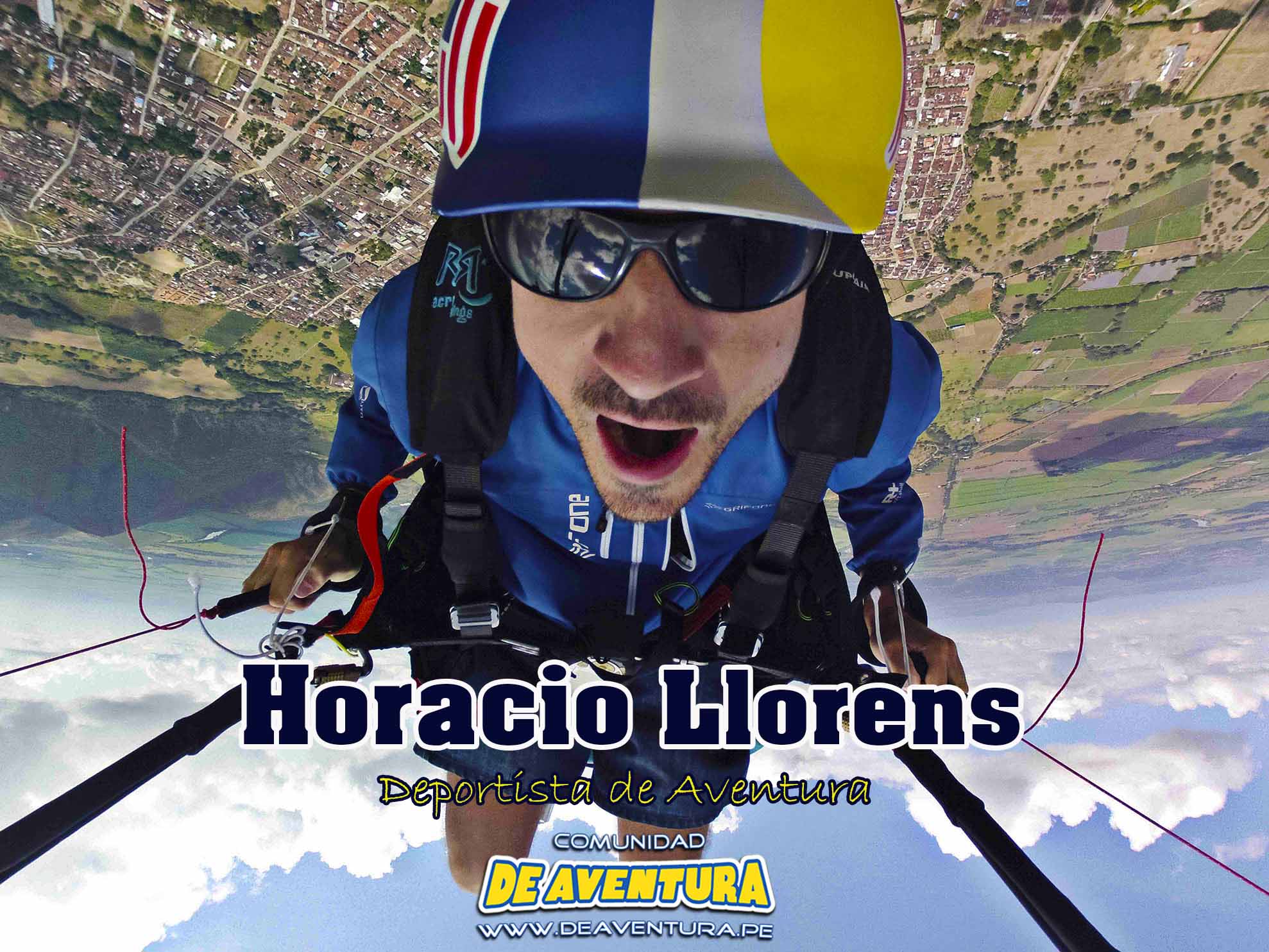 Horacio Llorens: Llegó la hora de volar en parapente
