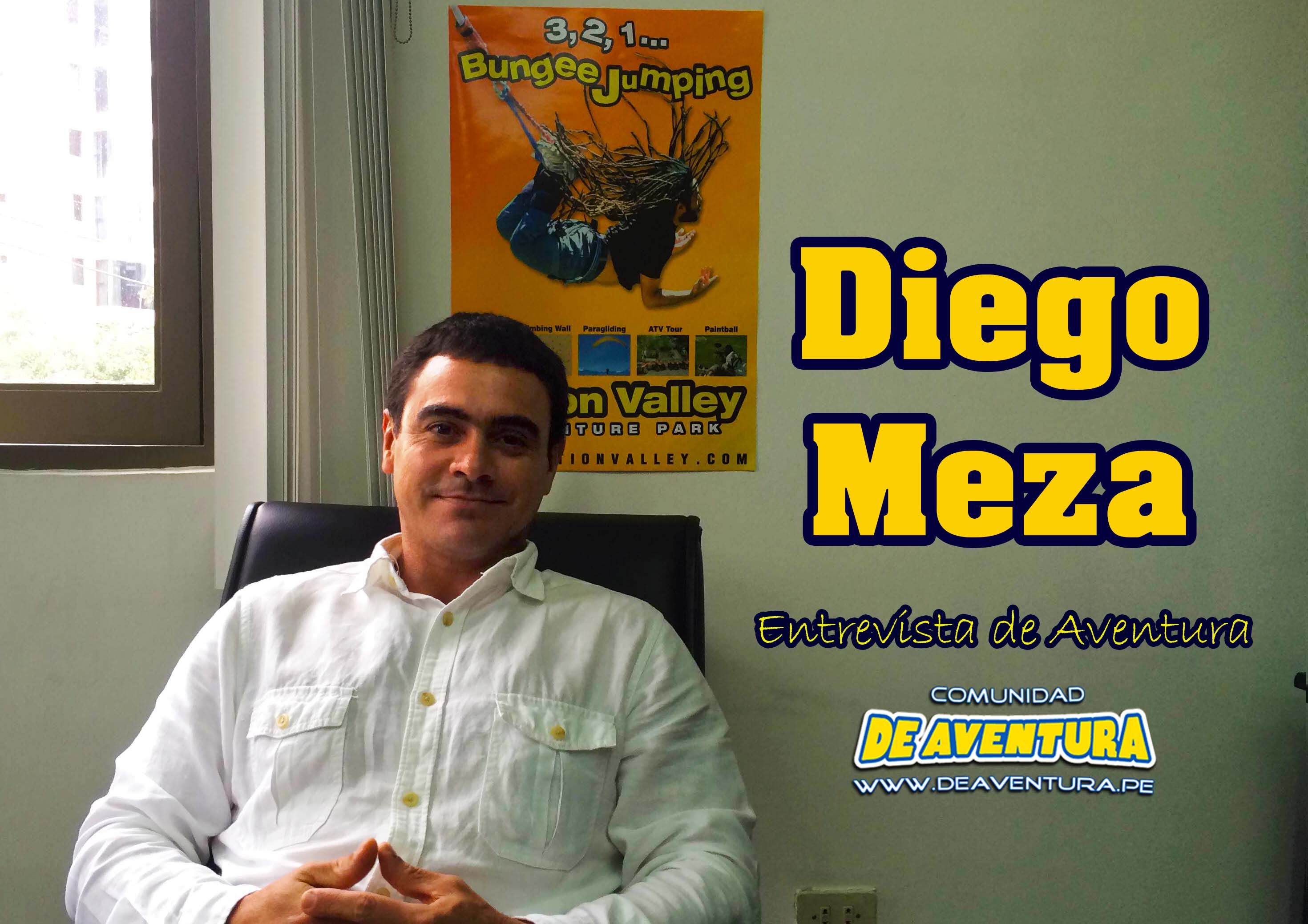 [Entrevista] Diego Meza: Adrenalina desde el Bungee jumping más alto de Latinoamérica