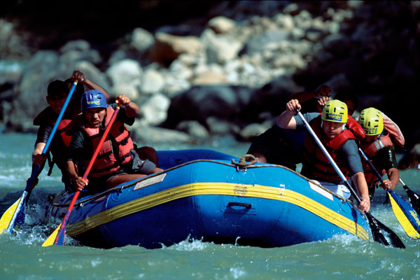 Rafting: ¿Cómo domar los rios sobre un bote? 