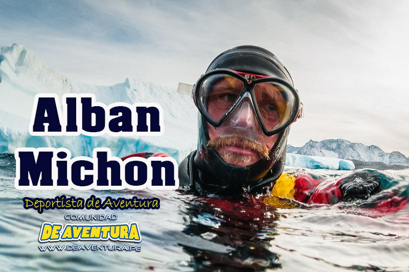 Alban Michon: Buceo bajo el hielo polar.