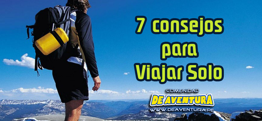Consejos para viajar solo