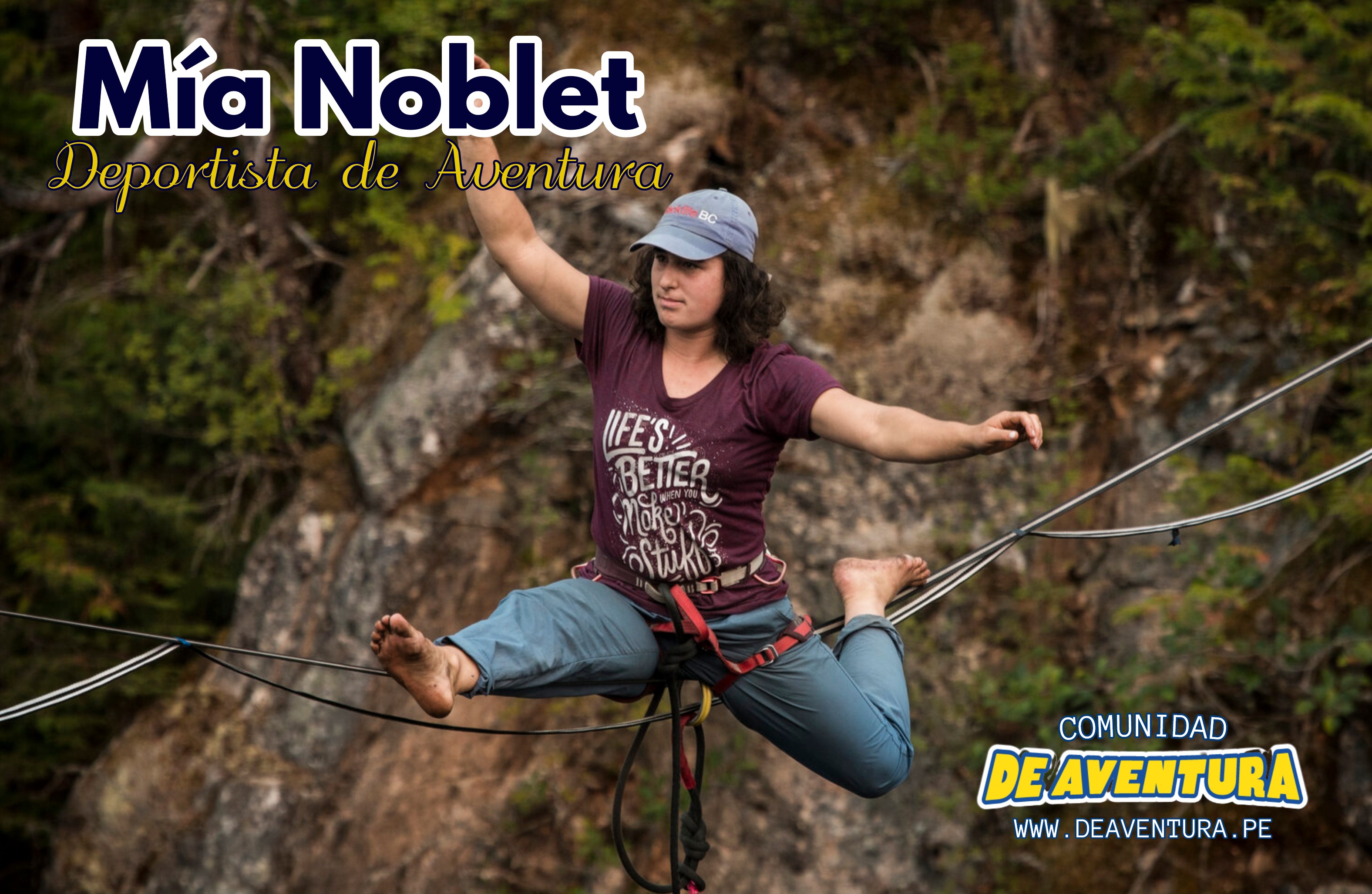 Mía Noblet: La canopy pilot que desafía la gravedad 