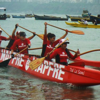 El club Inkanoa tuvo más podios en el 2do Campeonato Nacional Apertura de Va’a