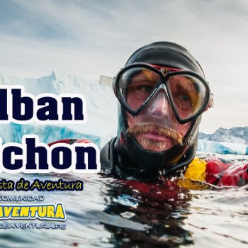 Alban Michon: Buceo bajo el hielo polar.