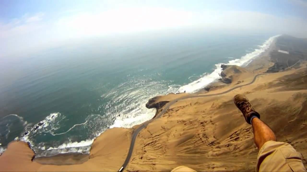 Parapente en Pasamayo