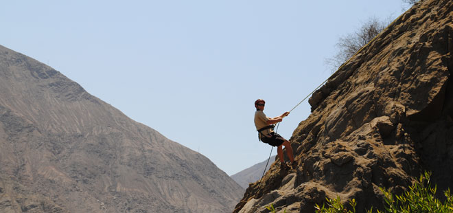 Rapel en Lunahuana