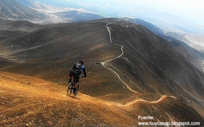 Ciclismo en Chirimoyo Pachacámac