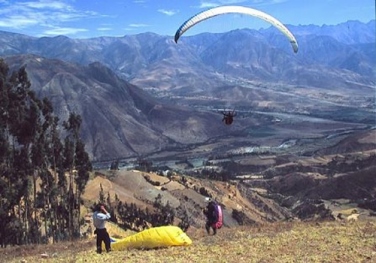 Parapente en Valle de Urubamba