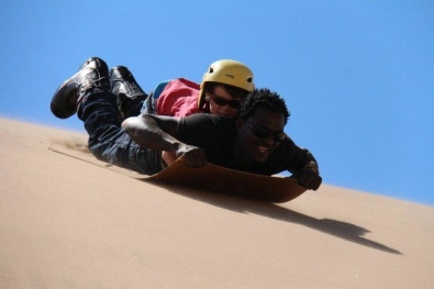 Sandboard en Duna Pur Pur