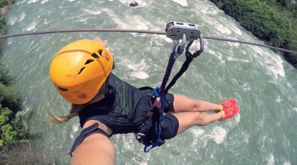 Canopy en Lunahuaná