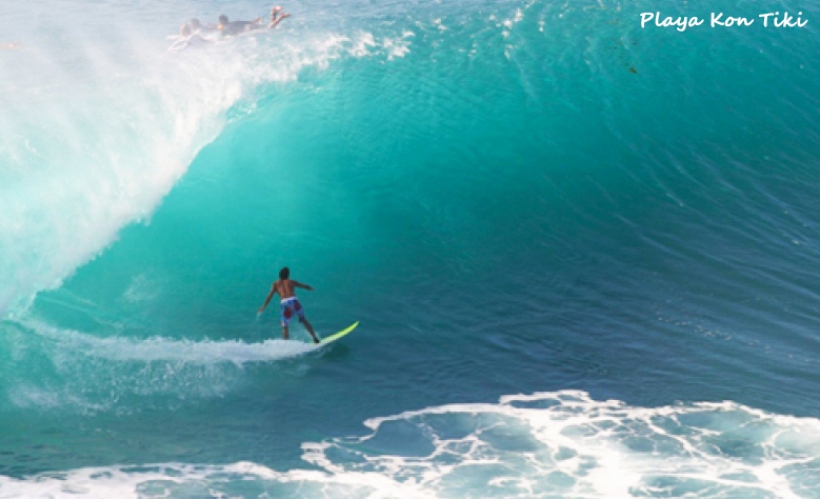 Surf en Playa Kon Tiki