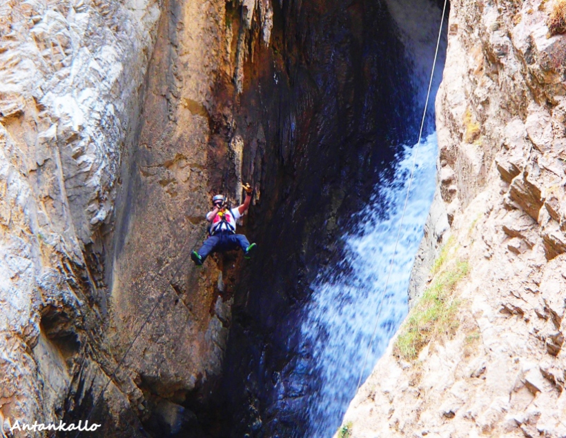 Canyoning en Antankallo