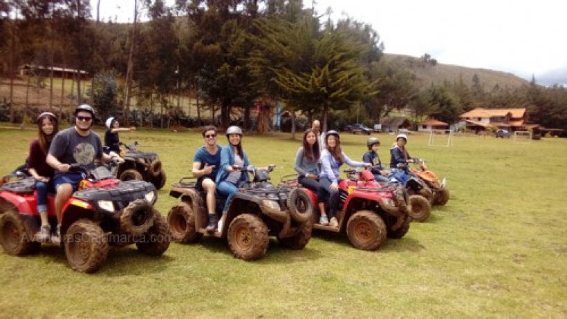 Cuatrimoto en Sulluscocha