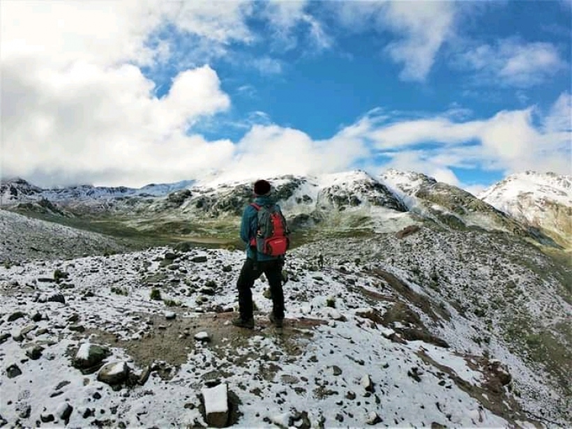 Trekking en Nevado Rajuntay